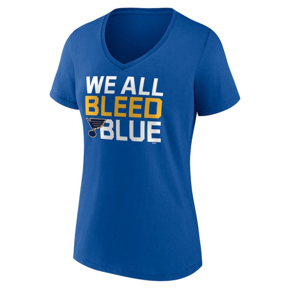 NHL St. Louis Blues Women's Represent V-Neck T-Shirt