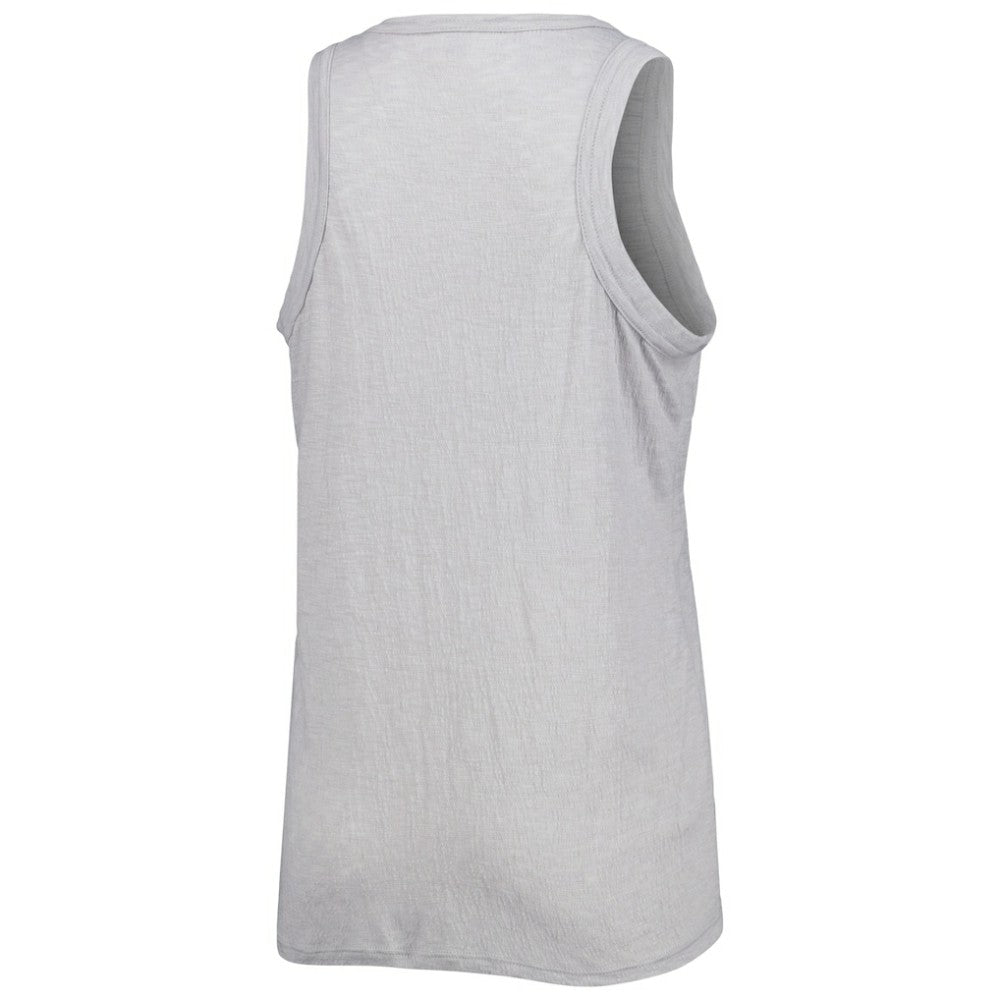Gray Colorado Rockies Soft as a Grape Women's Tri-Blend Tank Top