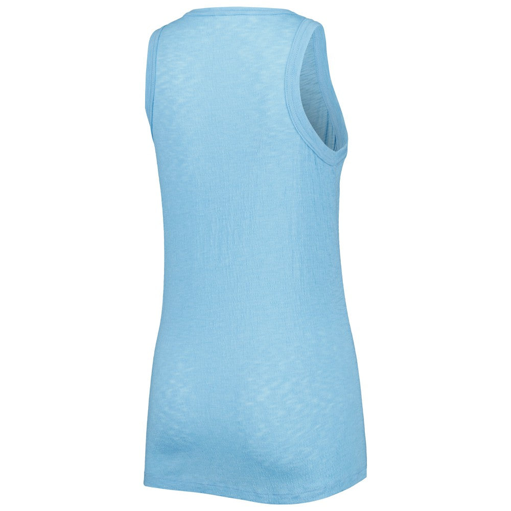 Royal Kansas City Royals Soft as a Grape Women's Tri-Blend Tank Top