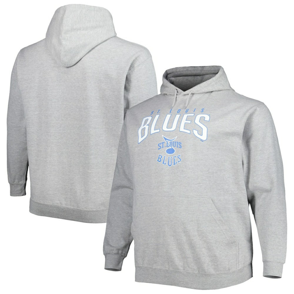 NHL St. Louis Blues Fanatics Special Edition 2.0 Big & Tall Wordmark Pullover Hoodie