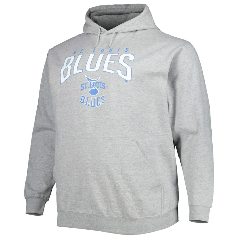 NHL St. Louis Blues Fanatics Special Edition 2.0 Big & Tall Wordmark Pullover Hoodie