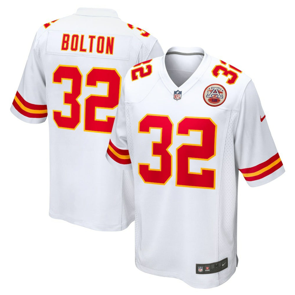 Nick Bolton  Away Game Player Jersey - Kansas City Chiefs Jerseys