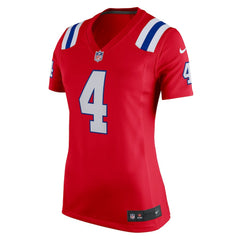 Bailey Zappe  Women's Team Game Jersey - New England Patriots Jerseys