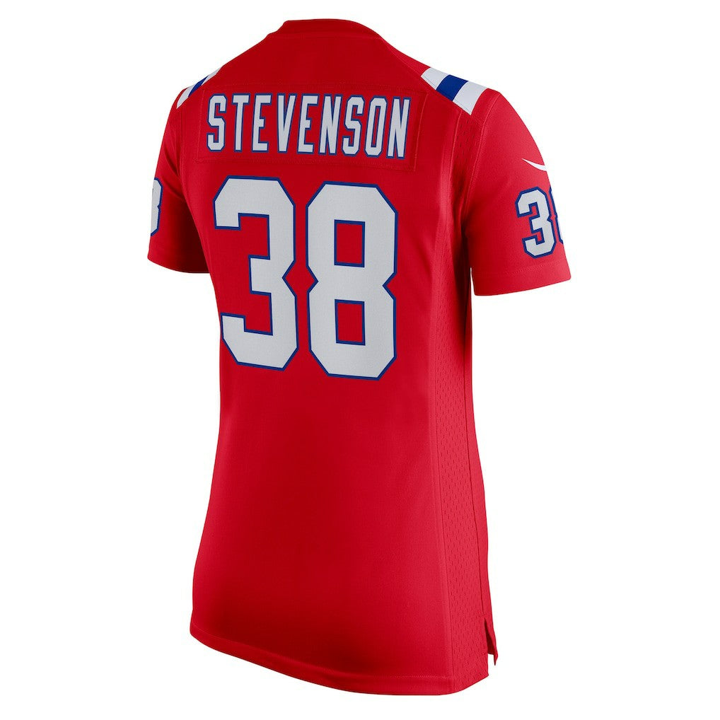 Rhamondre Stevenson  Women's Team Game Jersey - New England Patriots Jerseys