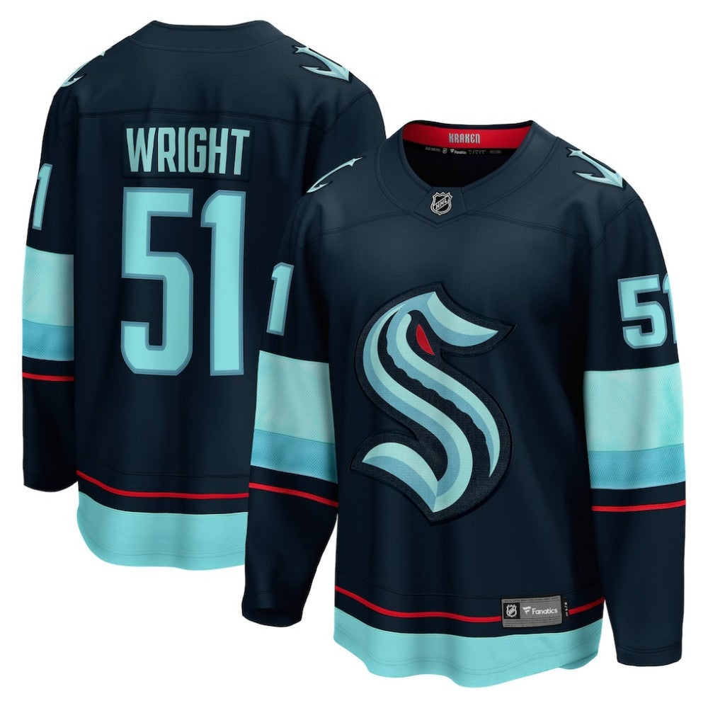 NHL Shane Wright Seattle Kraken Fanatics Men's Home Breakaway Player Jersey