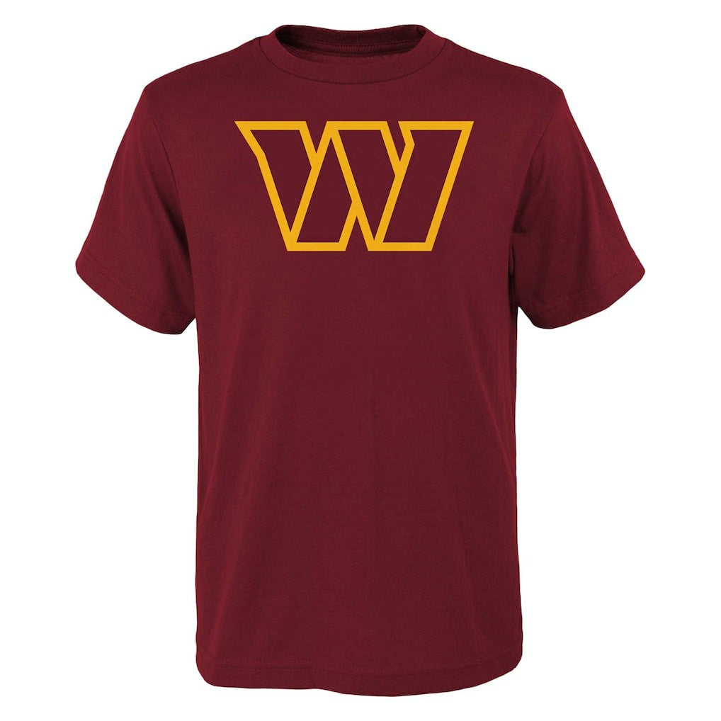 Outerstuff Youth Primary Logo T-Shirt - Washington Commanders T-shirts