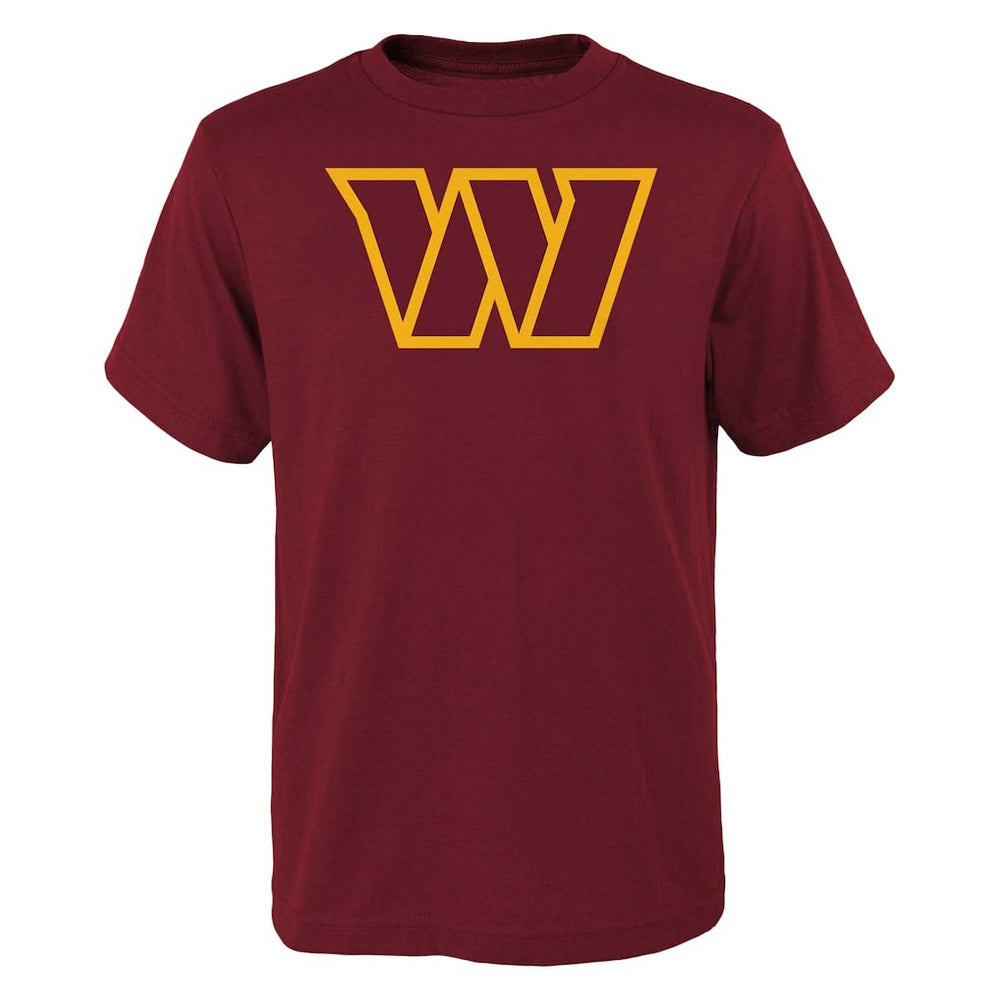 Outerstuff Youth Primary Logo T-Shirt - Washington Commanders T-shirts