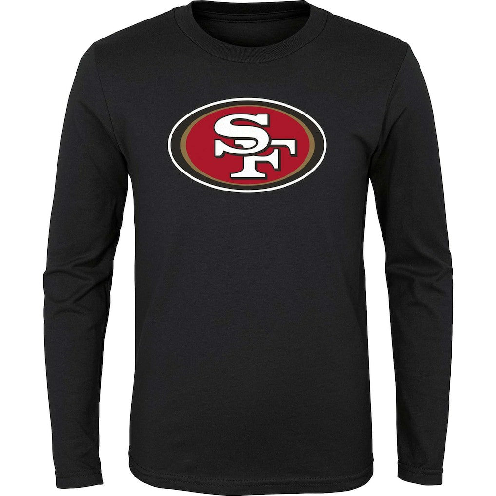 Youth Primary Logo Long Sleeve T-Shirt - San Francisco 49ers T-shirts