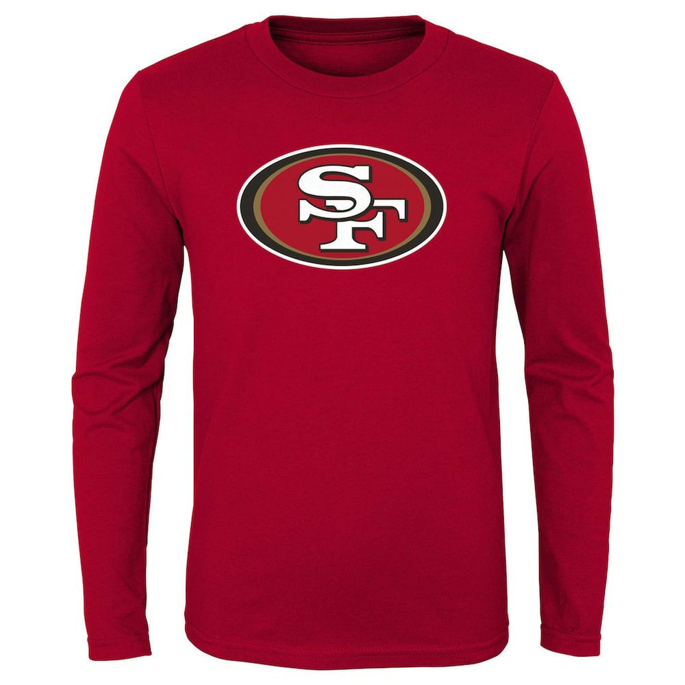 Youth Primary Logo Long Sleeve T-Shirt - San Francisco 49ers T-shirts