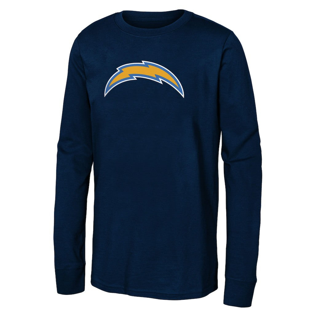 Youth Primary Logo Long Sleeve T-Shirt - Los Angeles Chargers T-shirts