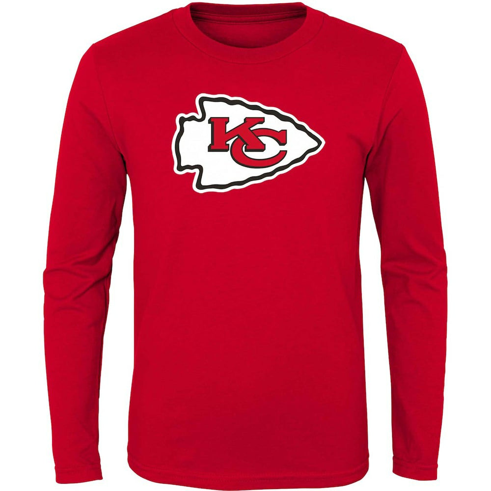 Youth Primary Logo Long Sleeve T-Shirt - Kansas City Chiefs T-shirts
