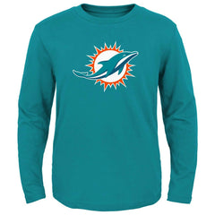 Youth Primary Logo Long Sleeve T-Shirt - Miami Dolphins T-shirts