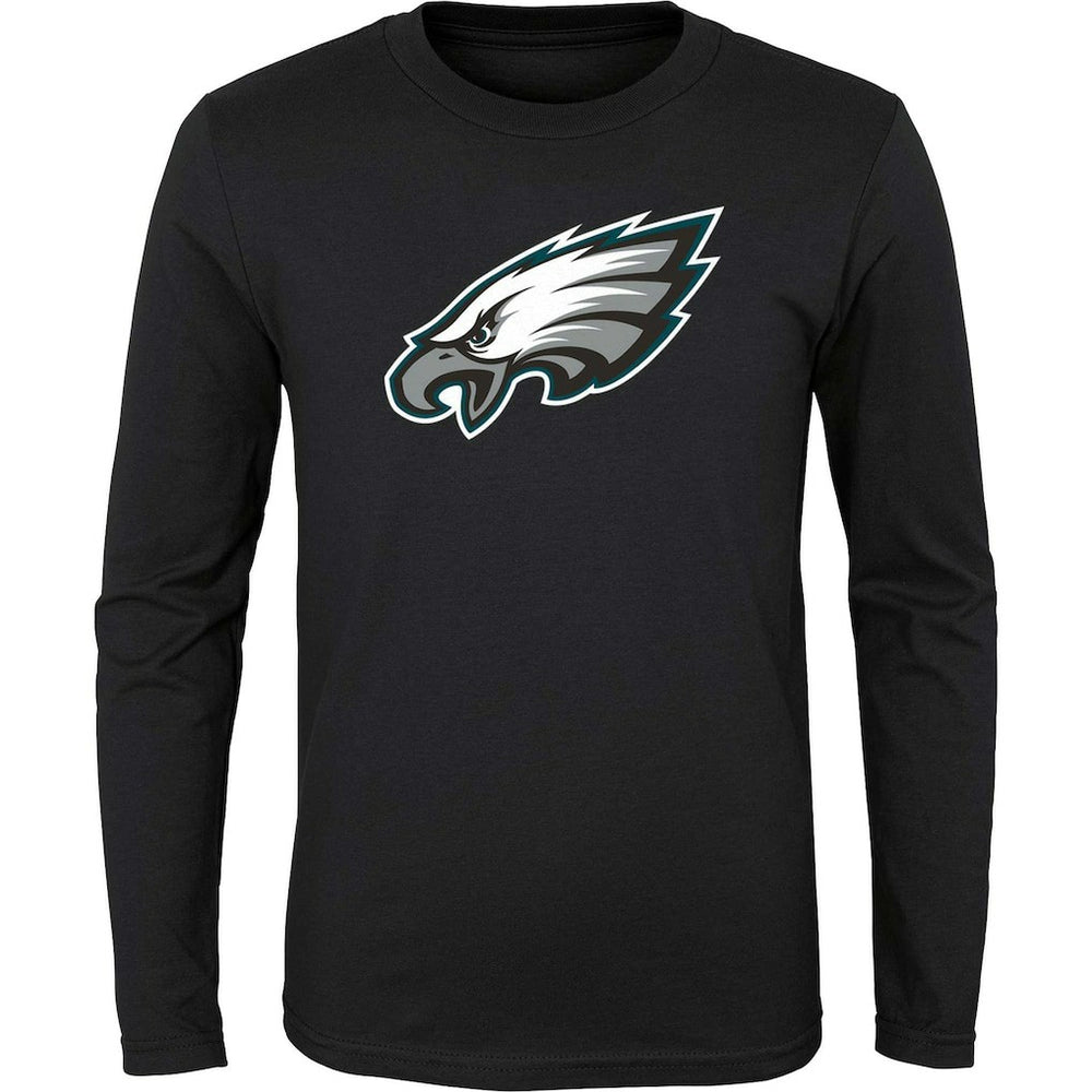 Youth Primary Logo Long Sleeve T-Shirt - Philadelphia Eagles T-shirts