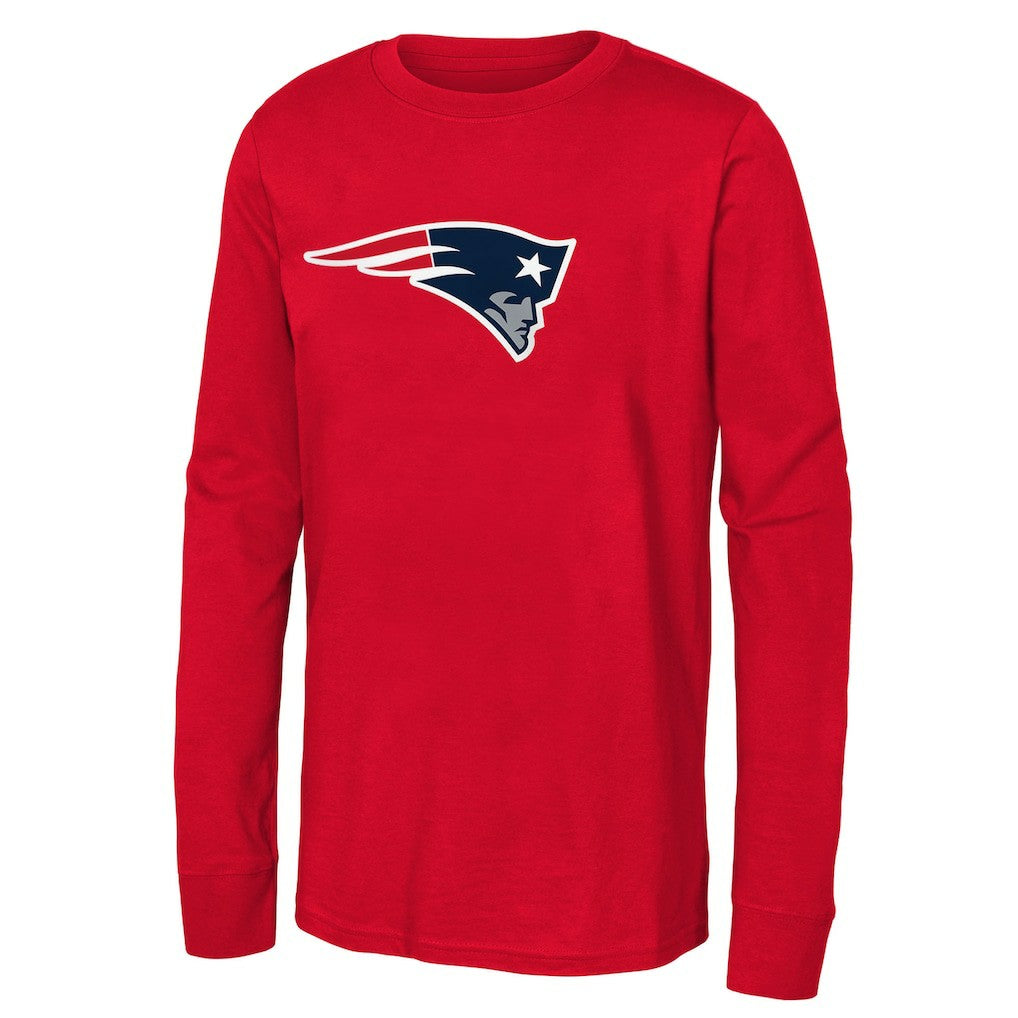 Youth Primary Logo Long Sleeve T-Shirt - New England Patriots T-shirts