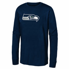 Youth Primary Logo Long Sleeve T-Shirt - Seattle Seahawks T-shirts