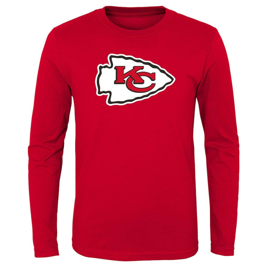 Preschool Primary Logo Long Sleeve T-Shirt - Kansas City Chiefs T-shirts