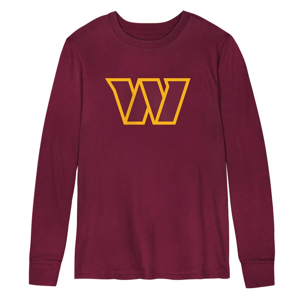 Preschool Primary Logo Long Sleeve T-Shirt - Washington Commanders T-shirts