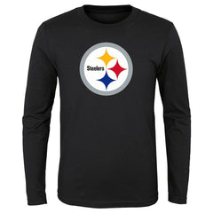 Preschool Primary Logo Long Sleeve T-Shirt - Pittsburgh Steelers T-shirts