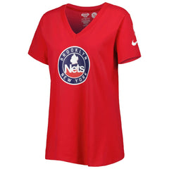 Nike Brooklyn Nets Women's Local Performance V-Neck T-Shirt