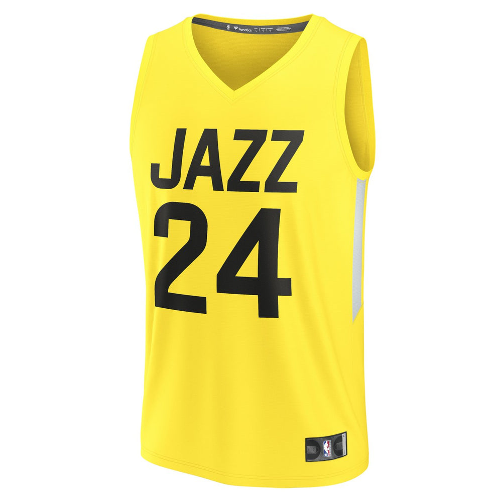 Fanatics Walker Kessler Utah Jazz Fast Break Replica Player Jersey