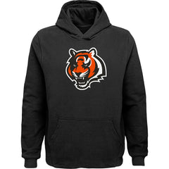 Youth Team Logo Pullover Hoodie - Cincinnati Bengals Hoodies