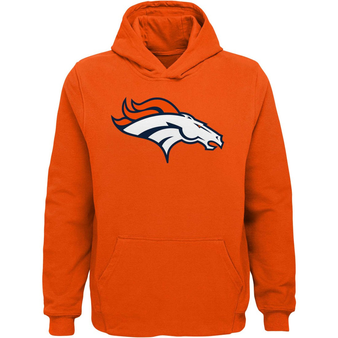 Youth Team Logo Pullover Hoodie - Denver Broncos Hoodies