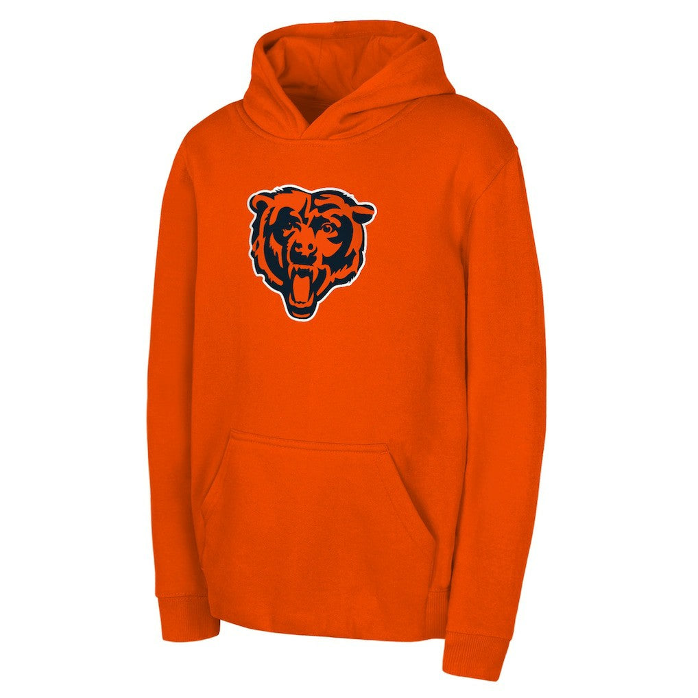 Youth Team Logo Pullover Hoodie - Chicago Bears Hoodies