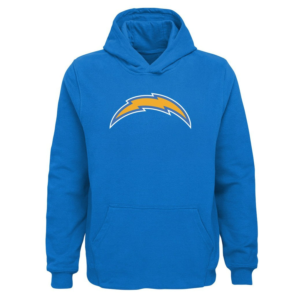Youth Team Logo Pullover Hoodie - Los Angeles Chargers Hoodies