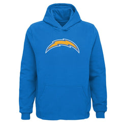 Youth Team Logo Pullover Hoodie - Los Angeles Chargers Hoodies