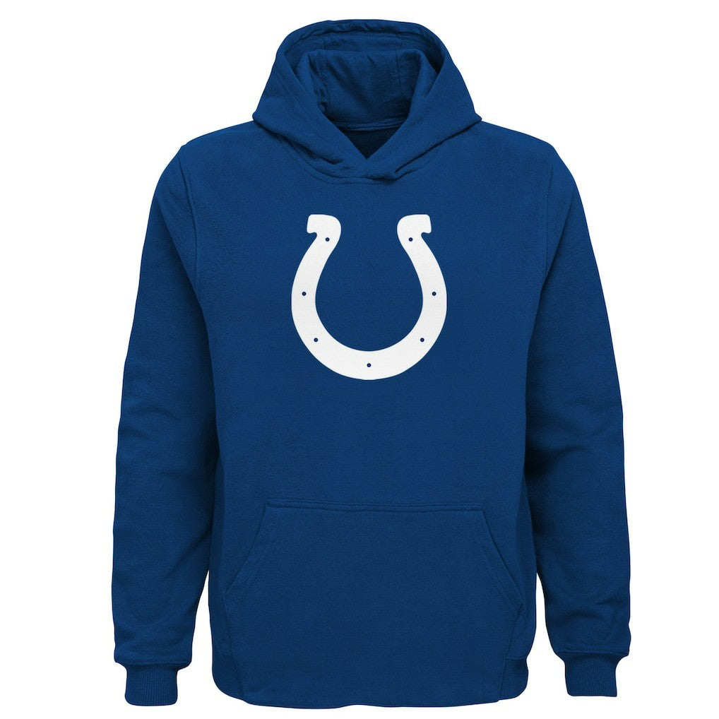 Youth Team Logo Pullover Hoodie - Indianapolis Colts Hoodies