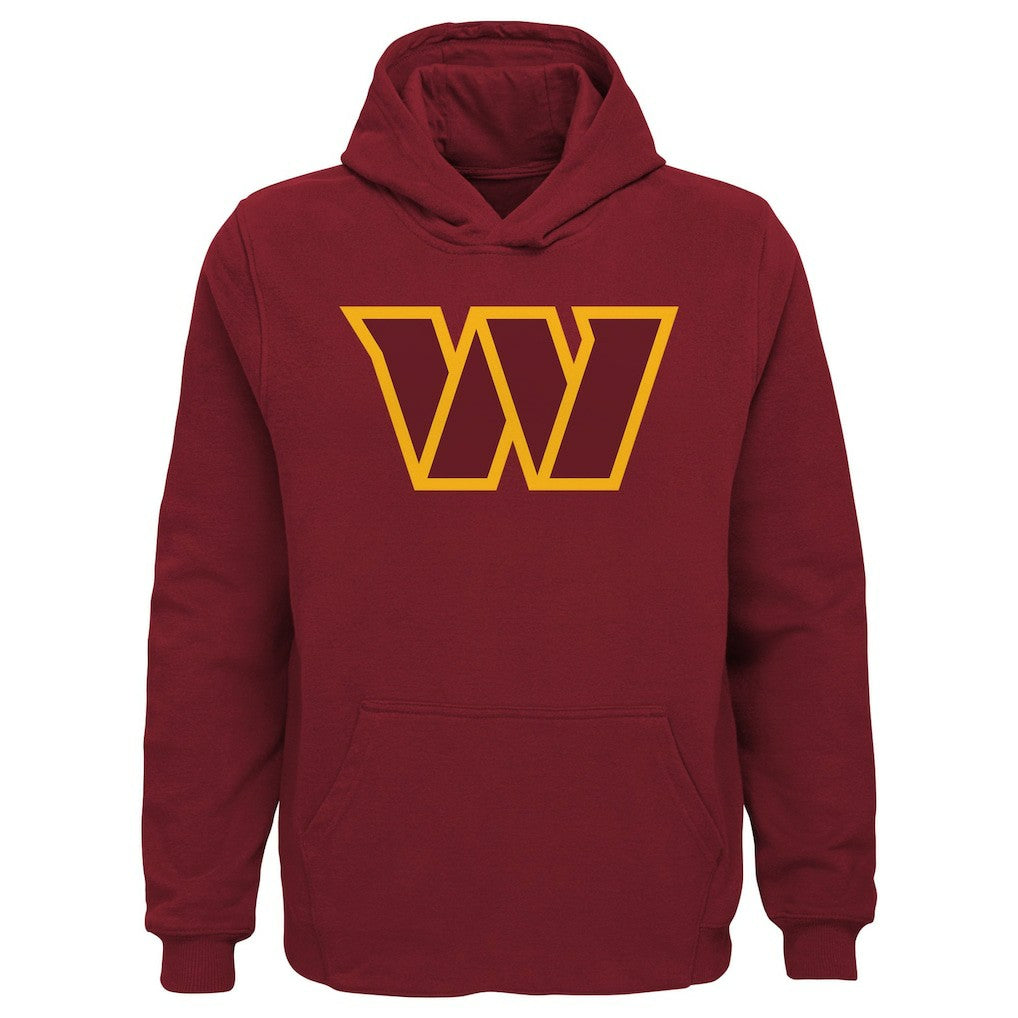 Youth Team Logo Pullover Hoodie - Washington Commanders Hoodies