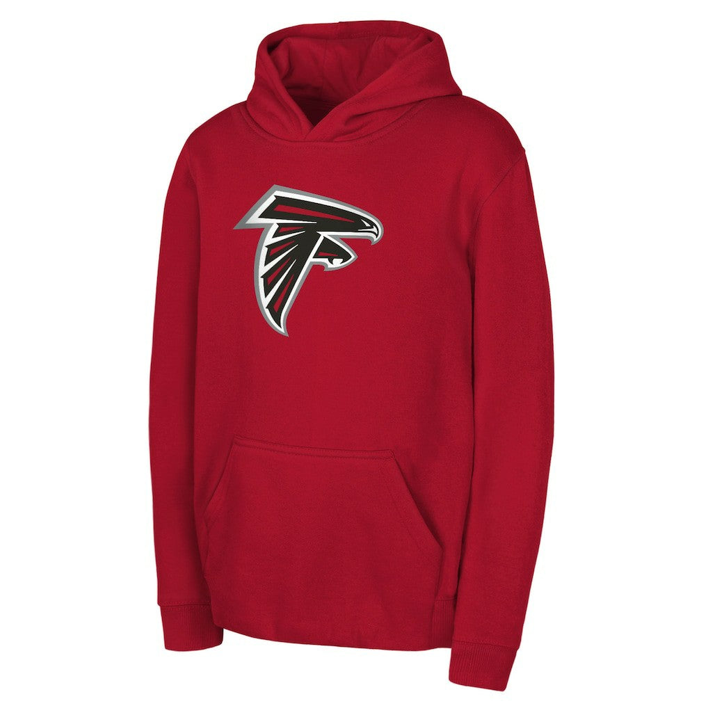 Youth Team Logo Pullover Hoodie - Atlanta Falcons Hoodies