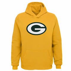 Youth Team Logo Pullover Hoodie - Green Bay Packers Hoodies