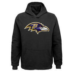 Youth Team Logo Pullover Hoodie - Baltimore Ravens Hoodies