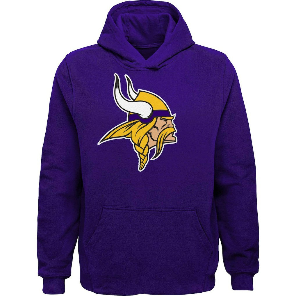 Youth Team Logo Pullover Hoodie - Minnesota Vikings Hoodies