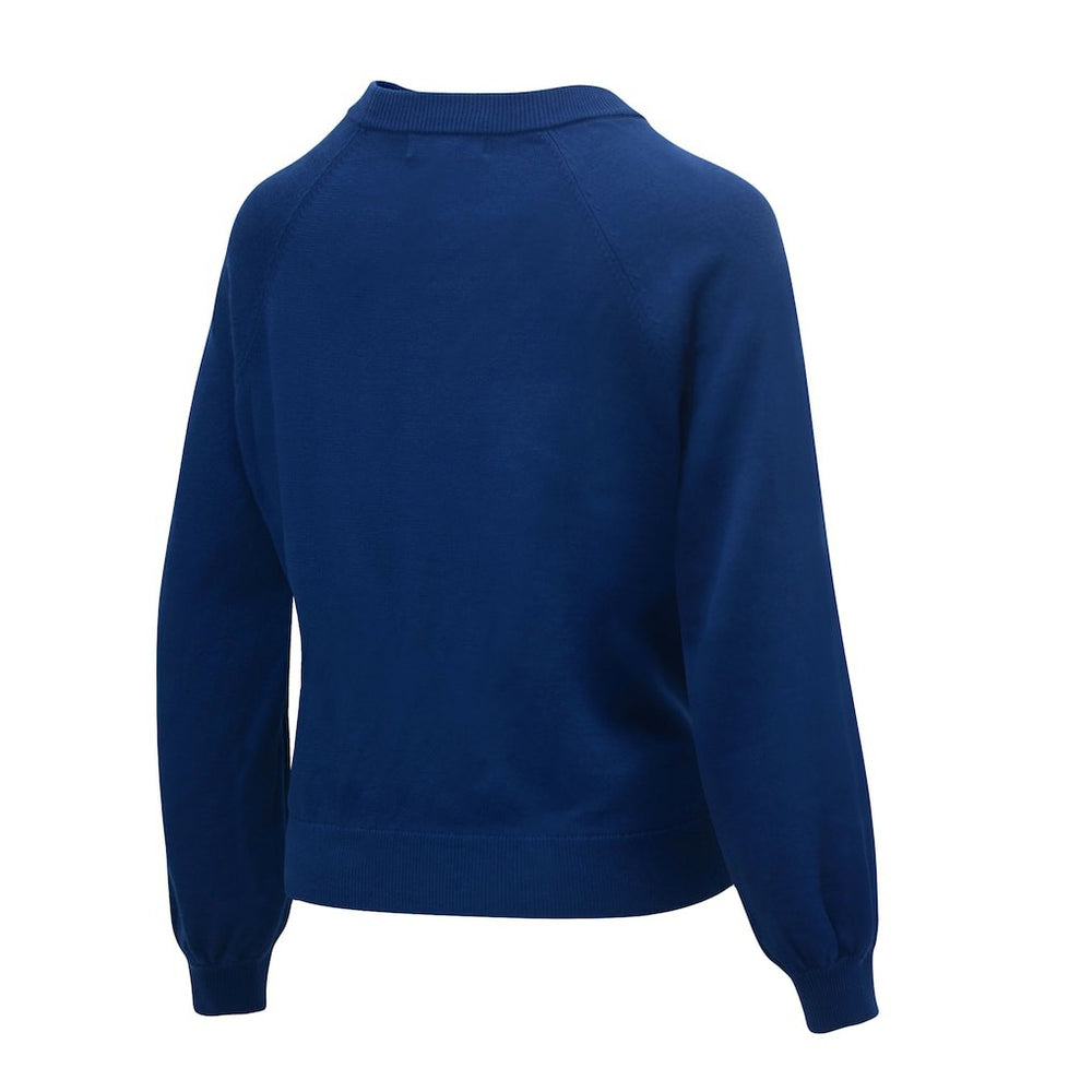Lauren James Women's Wordmark Star Raglan Pullover Sweater - Dallas Cowboys Pullover