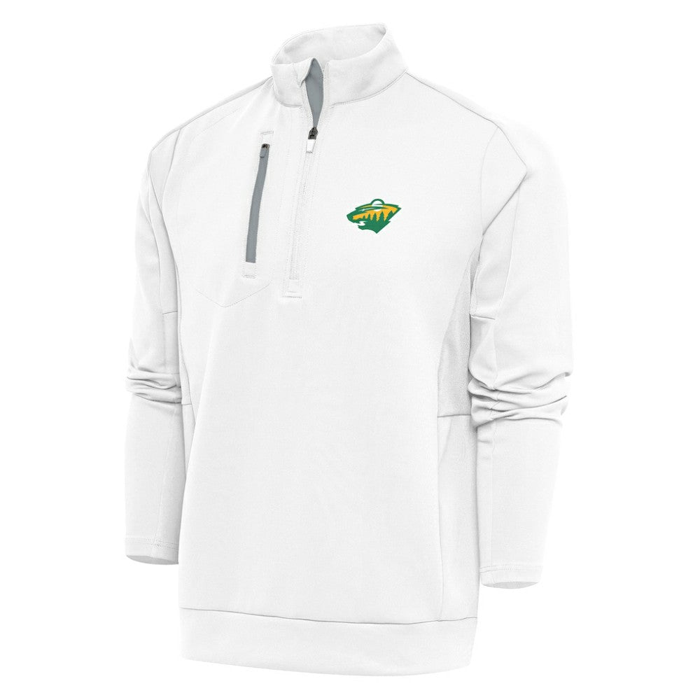 NHL Minnesota Wild Antigua Special Edition 2.0 Generation Quarter-Zip Pullover Top