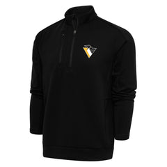 NHL Pittsburgh Penguins Antigua Special Edition 2.0 Generation Quarter-Zip Pullover Top