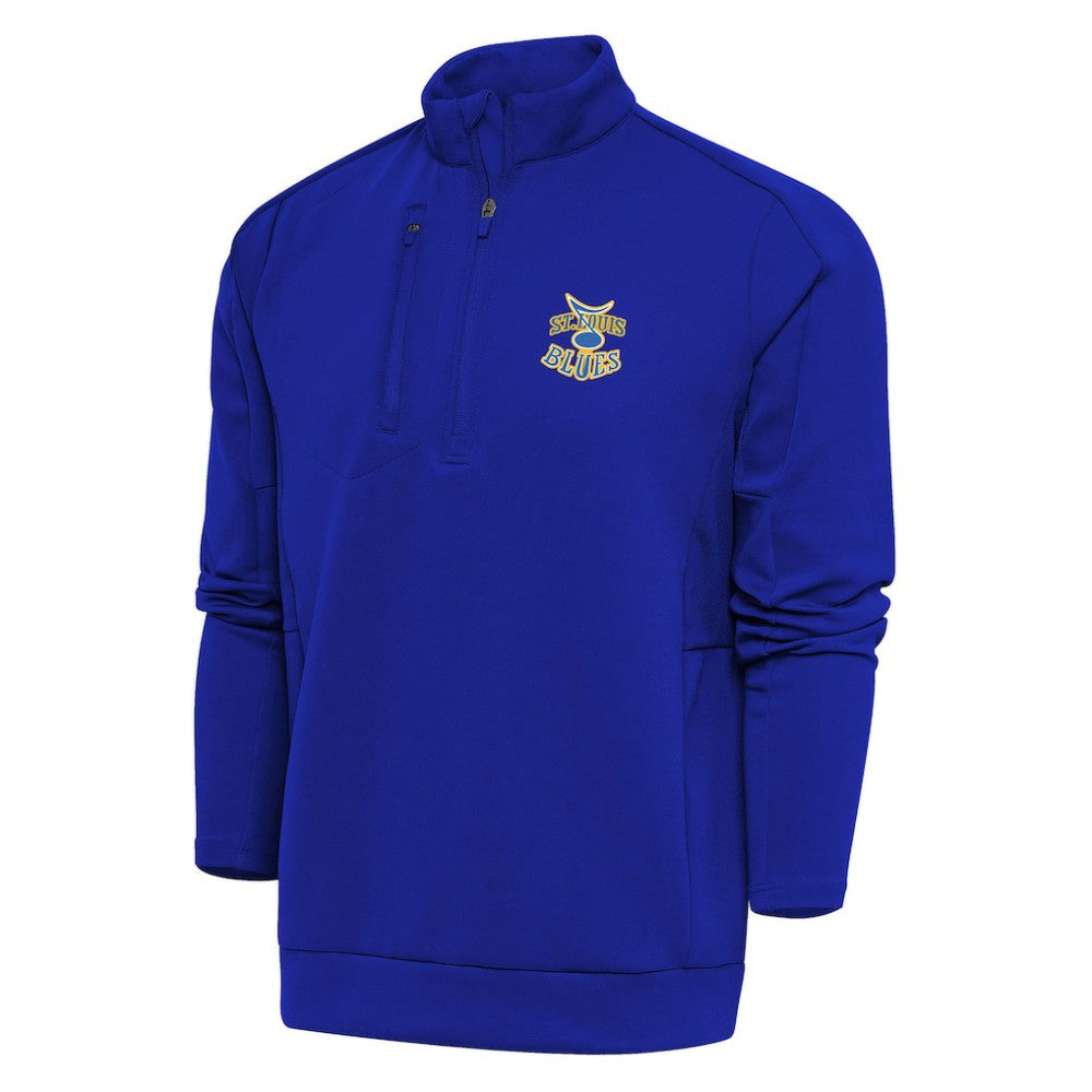 NHL St. Louis Blues Antigua Special Edition 2.0 Generation Quarter-Zip Pullover Top
