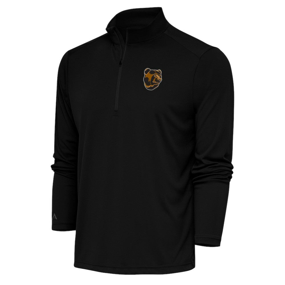 NHL Boston Bruins Antigua Special Edition 2.0 Tribute Quarter-Zip Pullover Top