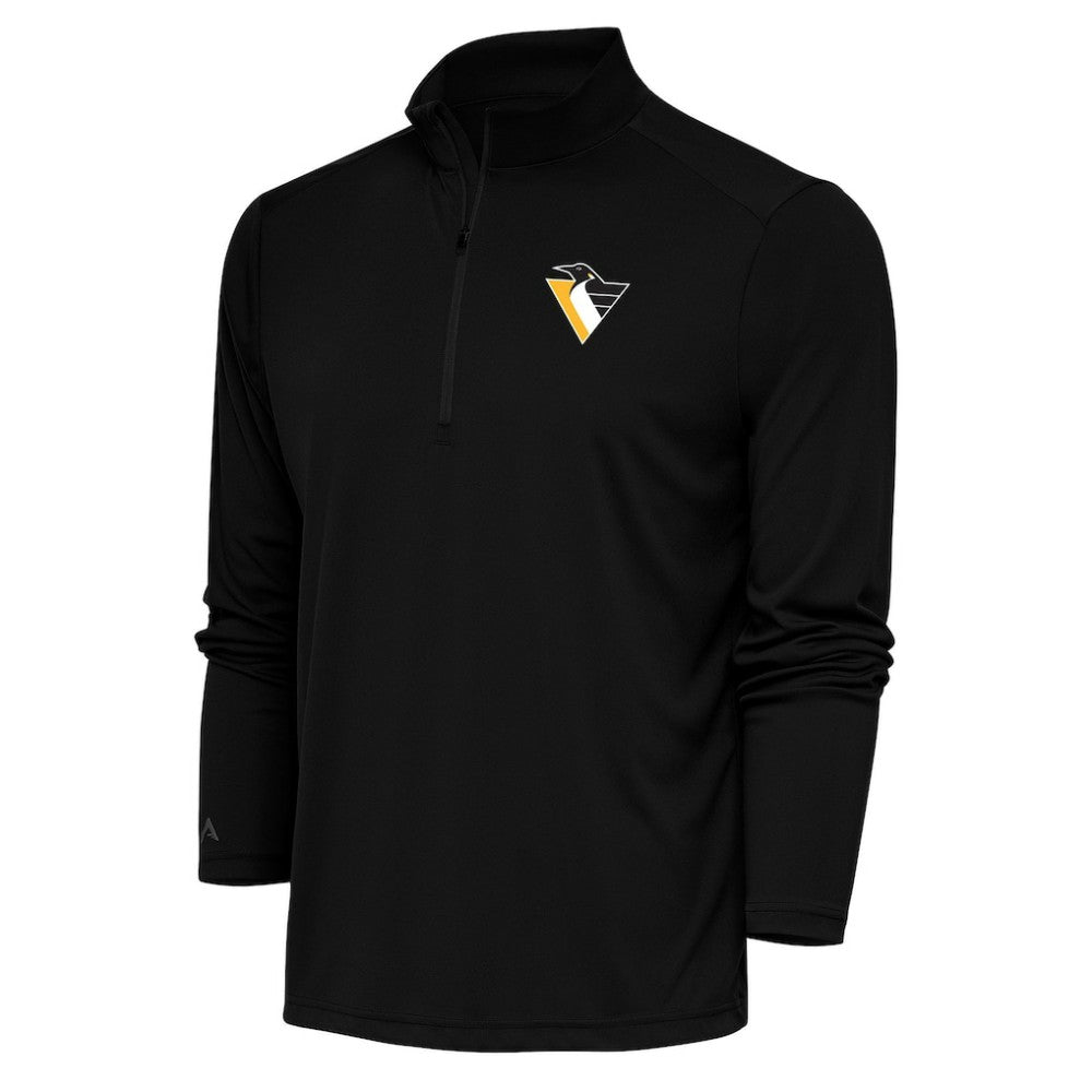NHL Pittsburgh Penguins Antigua Special Edition 2.0 Tribute Quarter-Zip Pullover Top