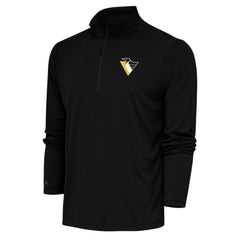 NHL Pittsburgh Penguins Antigua Special Edition 2.0 Tribute Quarter-Zip Pullover Top