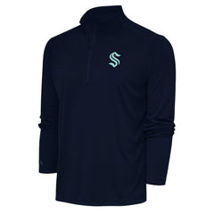 NHL Seattle Kraken Antigua Special Edition 2.0 Tribute Quarter-Zip Pullover Top
