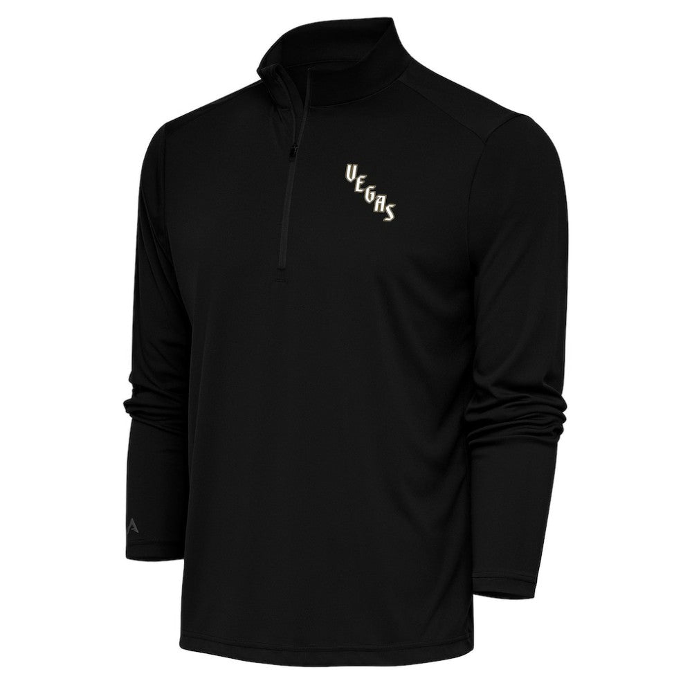 NHL Vegas Golden Knights Antigua Special Edition 2.0 Tribute Quarter-Zip Pullover Top