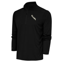 NHL Vegas Golden Knights Antigua Special Edition 2.0 Tribute Quarter-Zip Pullover Top
