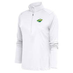 NHL Minnesota Wild Antigua Women's Special Edition 2.0 Tribute Quarter-Zip Pullover Top