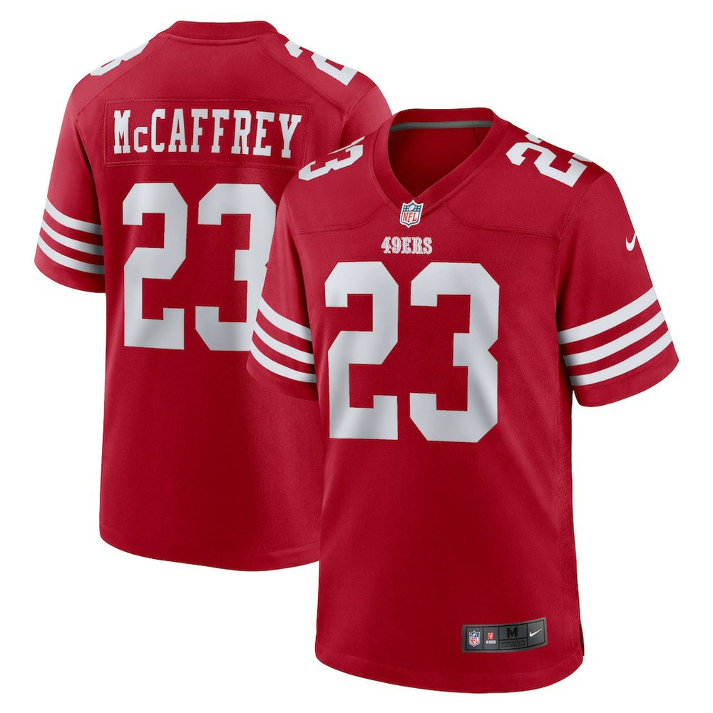Christian McCaffrey  Game Player Jersey - San Francisco 49ers Jerseys