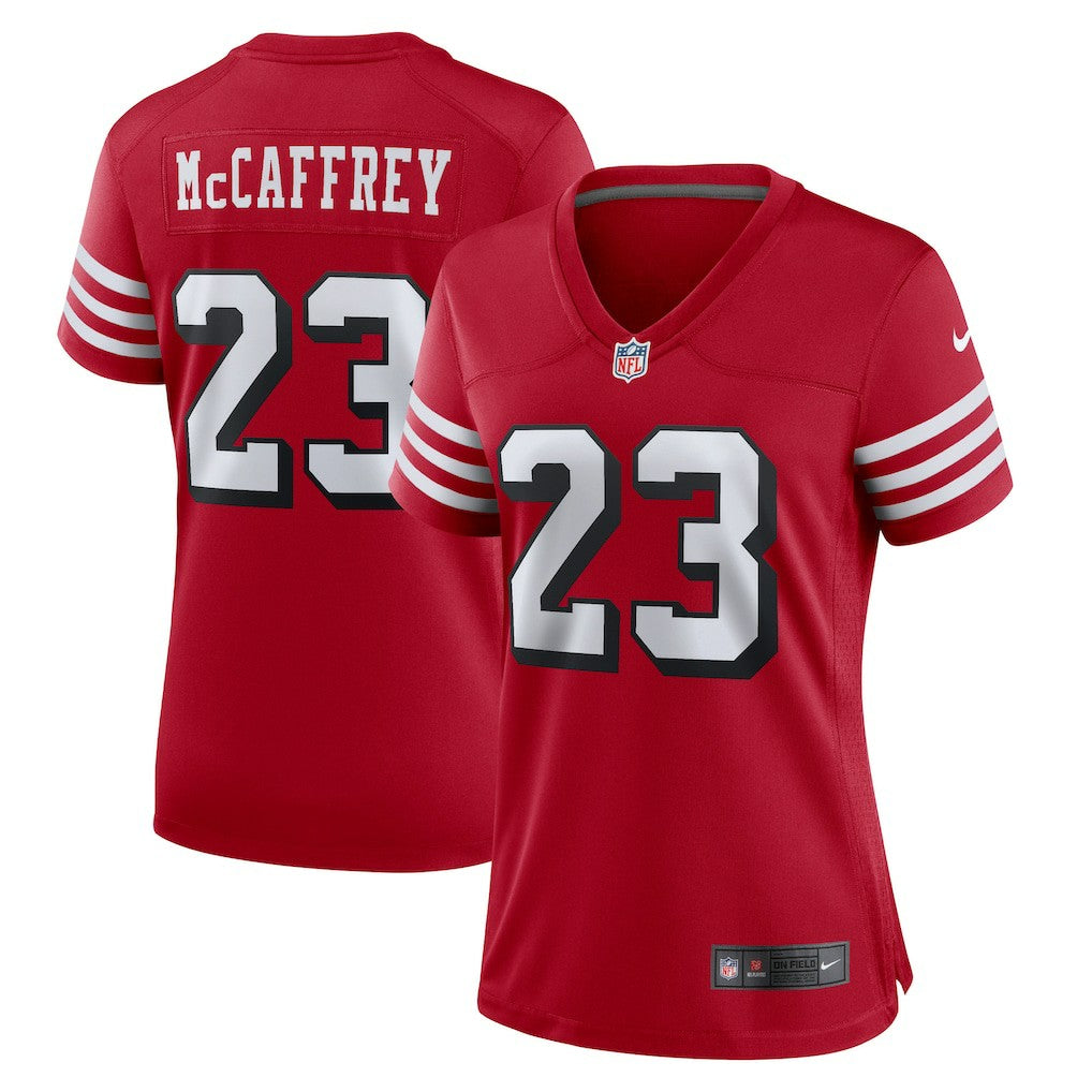 Christian McCaffrey  Women's Player Jersey - San Francisco 49ers Jerseys