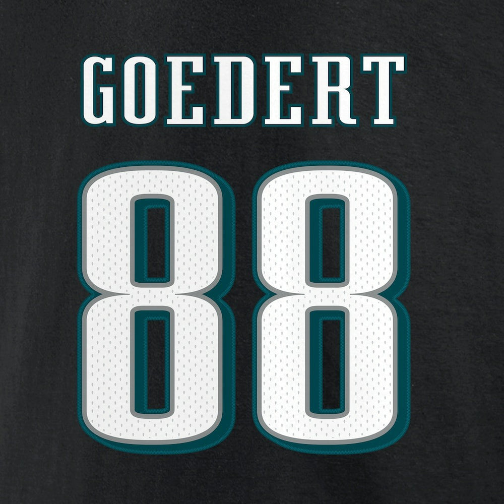 Dallas Goedert  Icon Player Name & Number T-Shirt - Philadelphia Eagles T-shirts