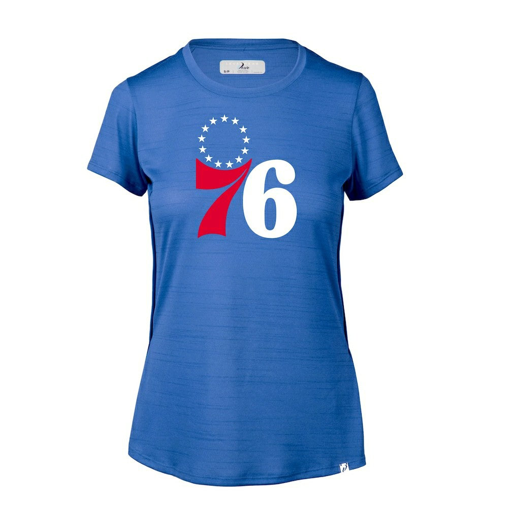 Philadelphia 76ers Levelwear Women's Lux Core T-Shirt